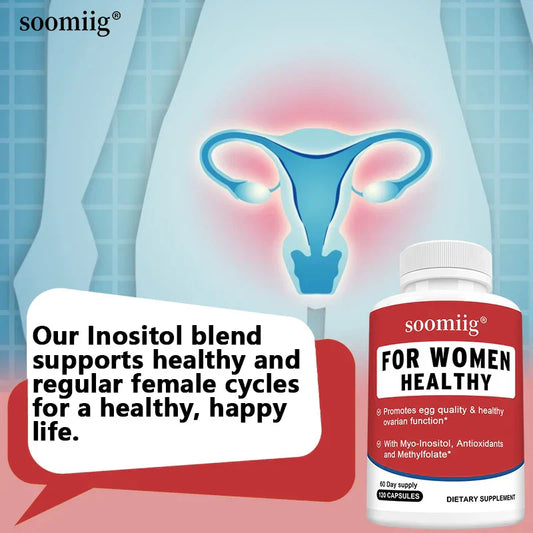 Best Inositol Capsules for Women – Hormonal Balance & Metabolic Support