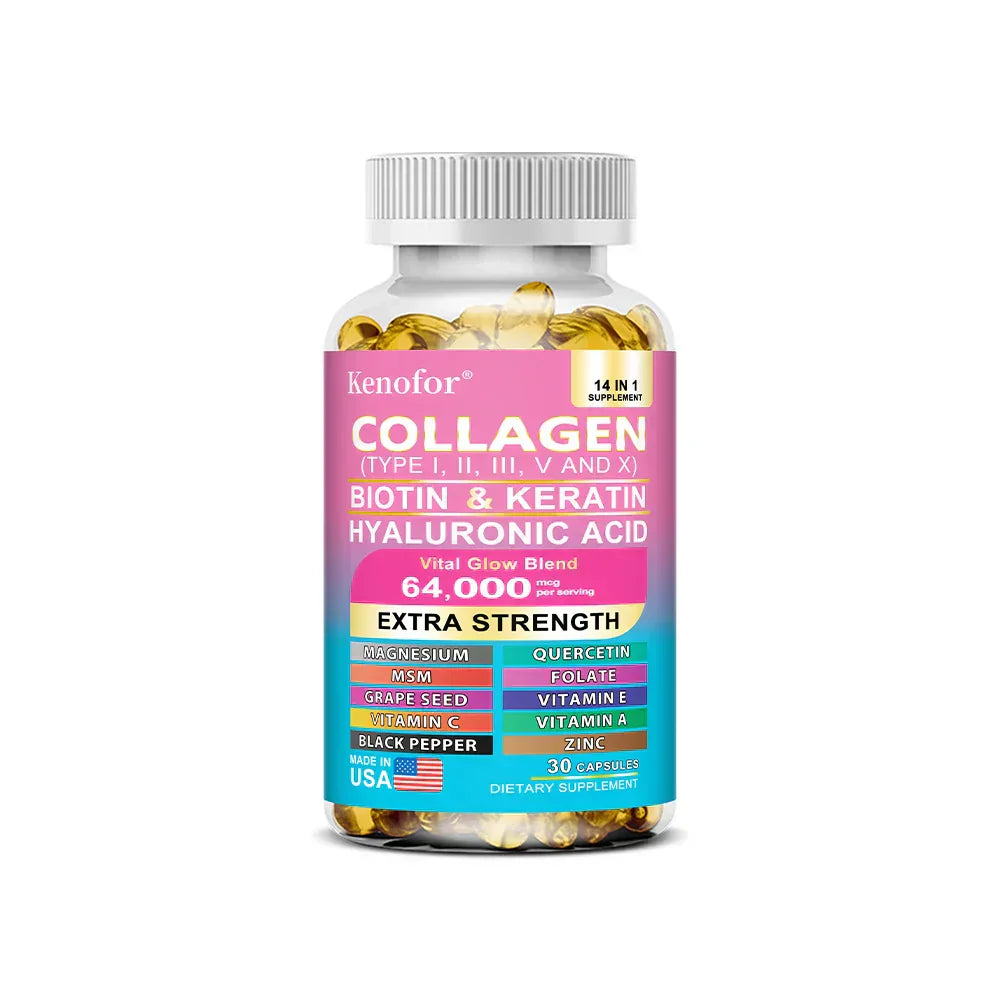 Aging Skin and Weak Hair? Why This 14 in 1 Collagen Formula Works!