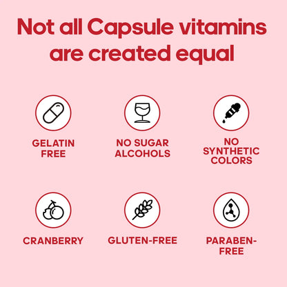 Quitmood Queen Women’s V Probiotics – pH Balance, Odor & Yeast Support