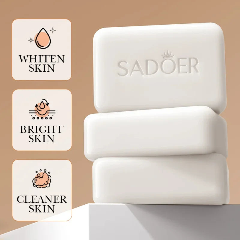 SADOER Niacinamide: Arbutin Facial Soap – Brightening Deep Clean Cleanser
