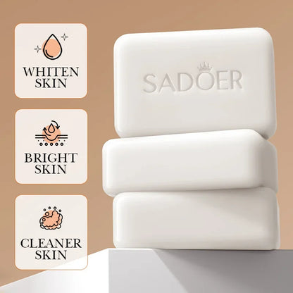 SADOER Niacinamide: Arbutin Facial Soap – Brightening Deep Clean Cleanser