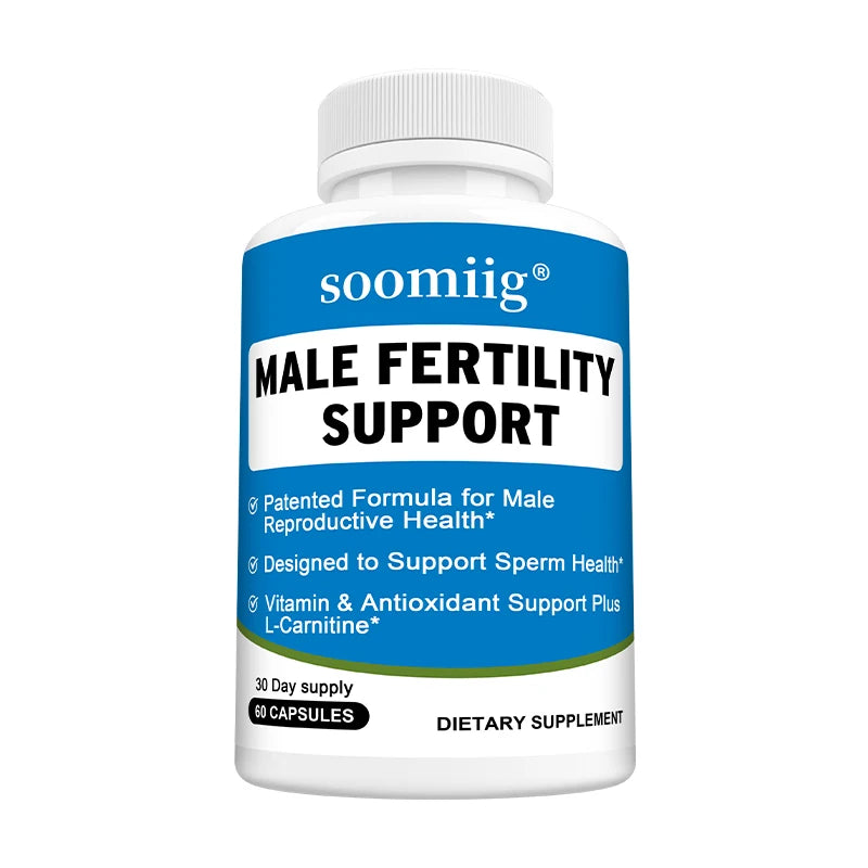 Men’s Reproductive Health Supplement - Fertility Balance, Vegan Non-GMO (60 Caps)