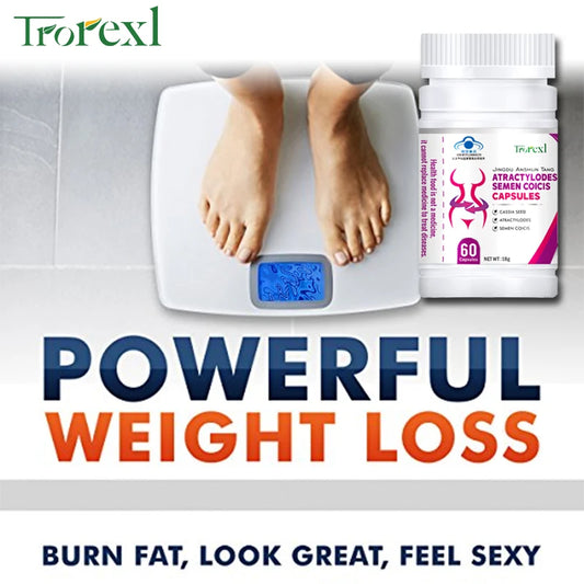 Cassia & Coix Seed Weight Loss Pills – Detox, Metabolism & Fat Support, 100% Herbal & Vegan