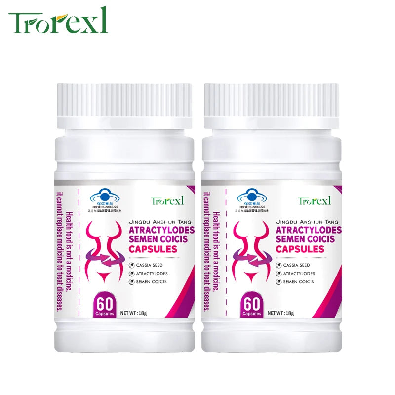 Cassia & Coix Seed Weight Loss Pills – Detox, Metabolism & Fat Support, 100% Herbal & Vegan