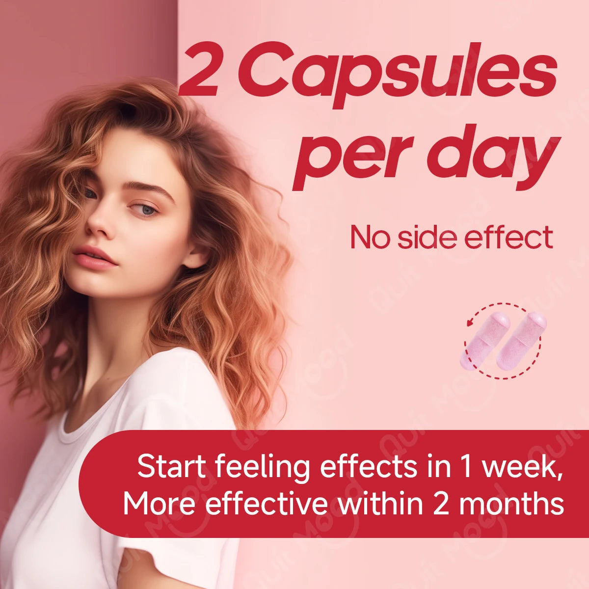 Quitmood Queen Women’s V Probiotics – pH Balance, Odor & Yeast Support