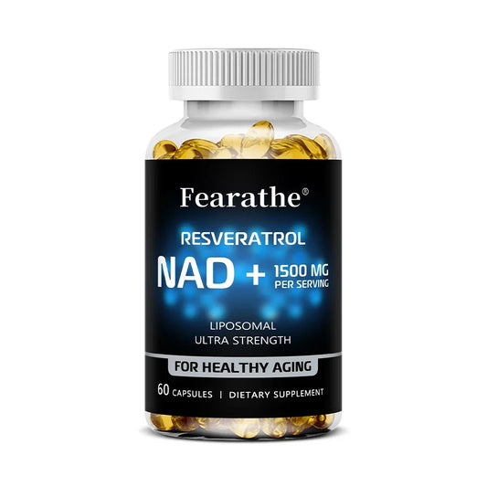 NAD+ Boost with Resveratrol – Cellular Repair, Energy & Anti-Aging Support