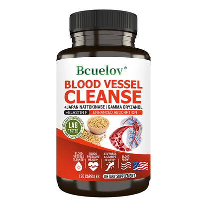 Vascular Cleanser – Blood & Heart Health Support, 120 Capsules
